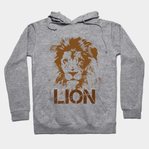 Lion Hoodie by aanygraphic